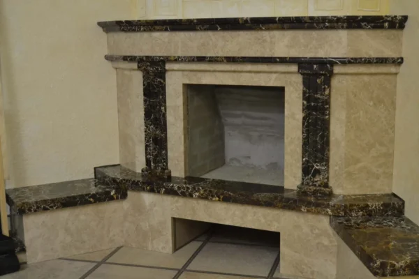 Каміни з натурального каменю 